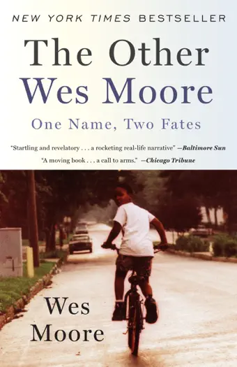 The Other Wes Moore by Wes Moore, book cover