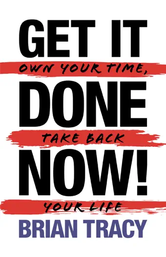 Get it Done Now! by Brian Tracy, book cover