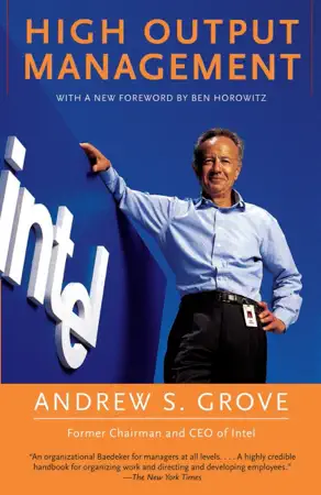 High Output Management by Andrew S. Grove, book cover