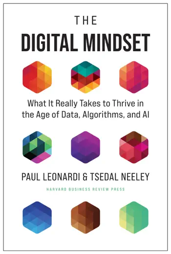 The Digital Mindset by Paul Leonardi & Tsedal Neeley, book cover