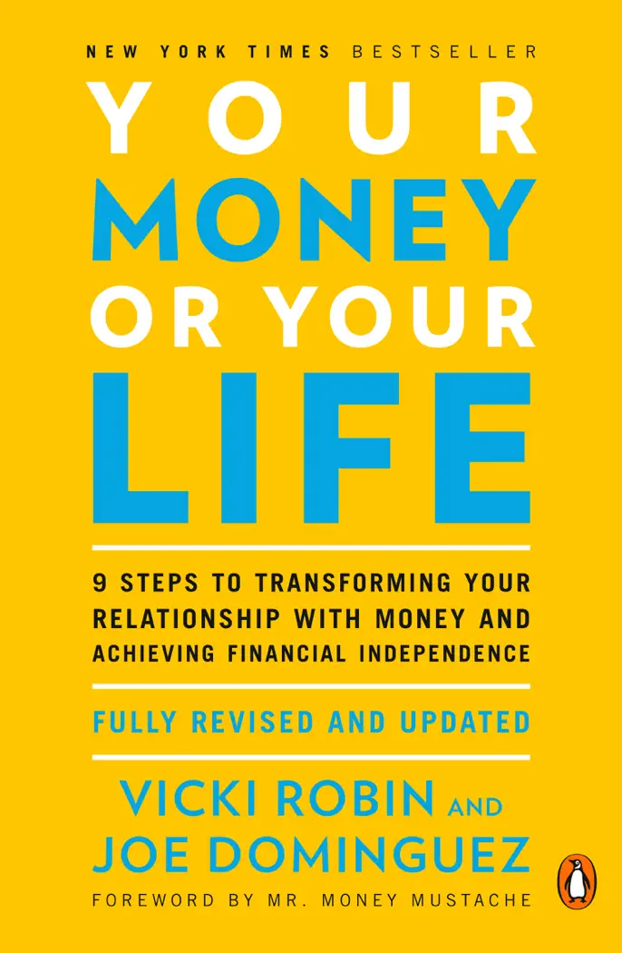 Your Money or Your Life by Vicki Robin and Joe Dominguez, book cover