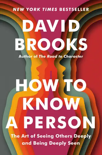 How to Know a Person by David Brooks, book cover