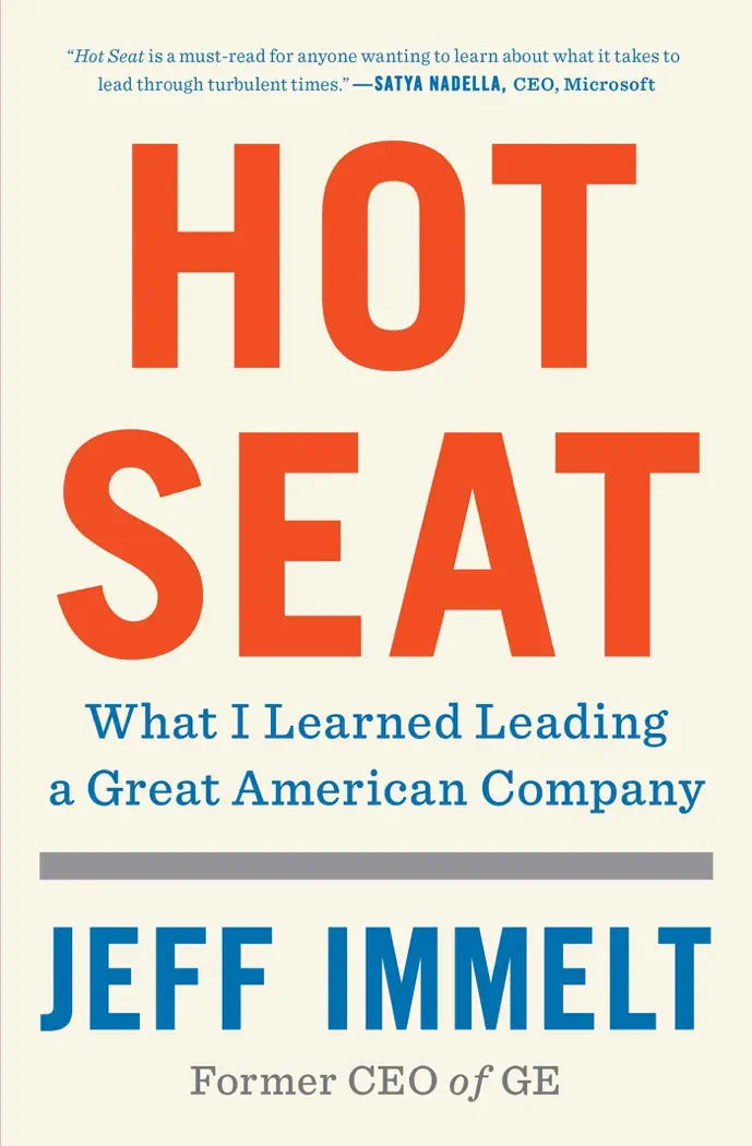 Hot Seat by Jeff Immelt, book cover