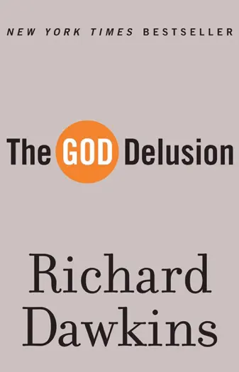 The God Delusion by Richard Dawkins, book cover