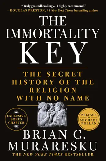 The Immortality Key by Brian C. Muraresku, book cover