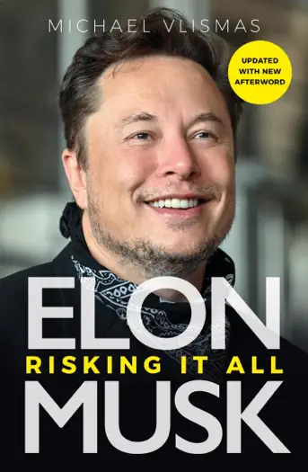 Elon Musk by Michael Vlismas, book cover