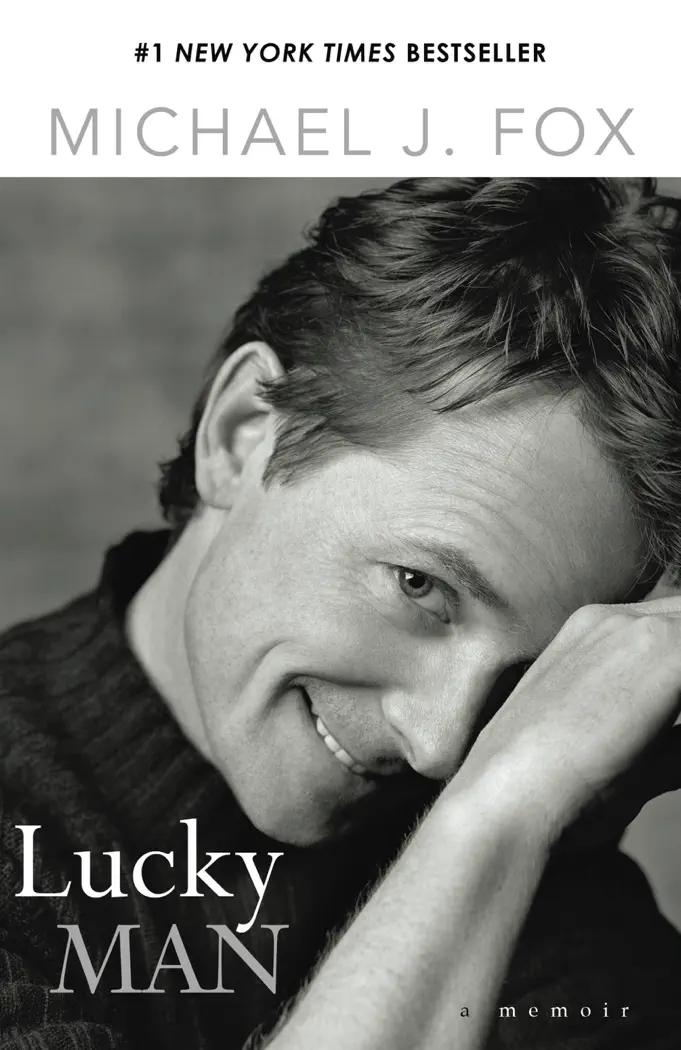 Lucky Man by Michael J Fox, book cover