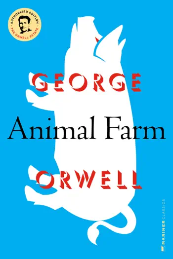 Animal Farm by George Orwell, book cover