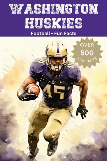 Washington Huskies Football Fun Facts by Trivia Ape, book cover