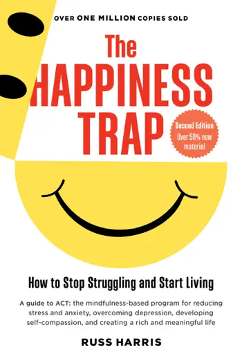 The Happiness Trap by Russ Harris, book cover