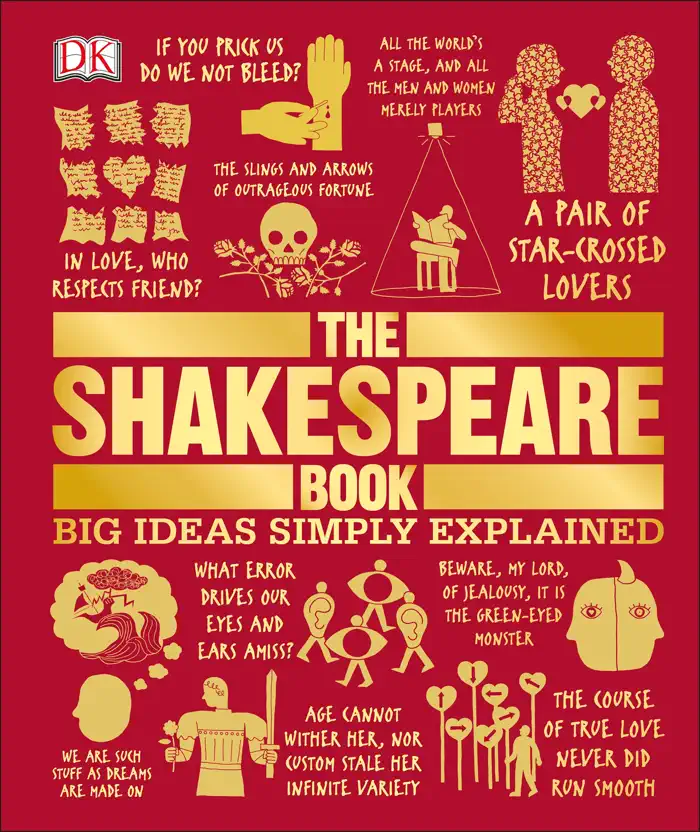 The Shakespeare Book by DK, book cover