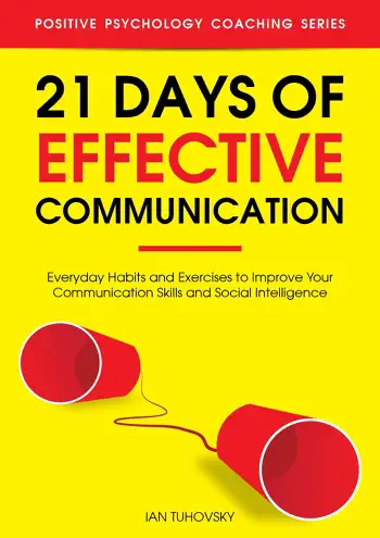 21 Days of Effective Communication by Ian Tuhovsky, book cover