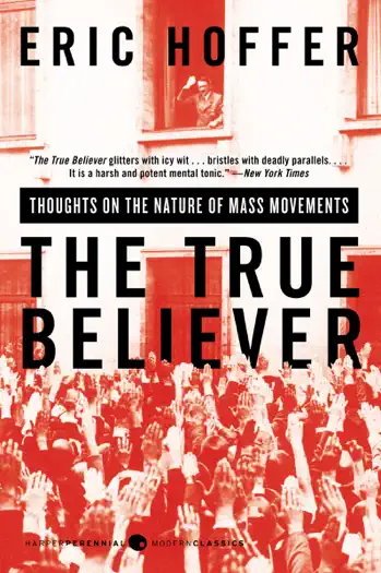 The True Believer by Eric Hoffer, book cover