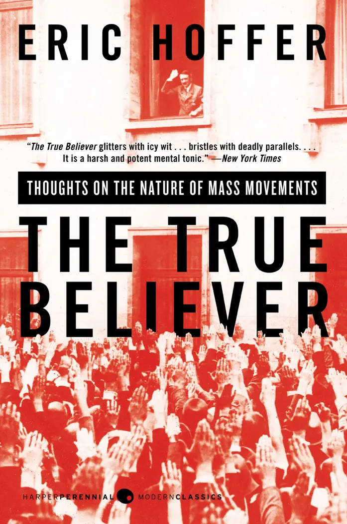 The True Believer by Eric Hoffer, book cover