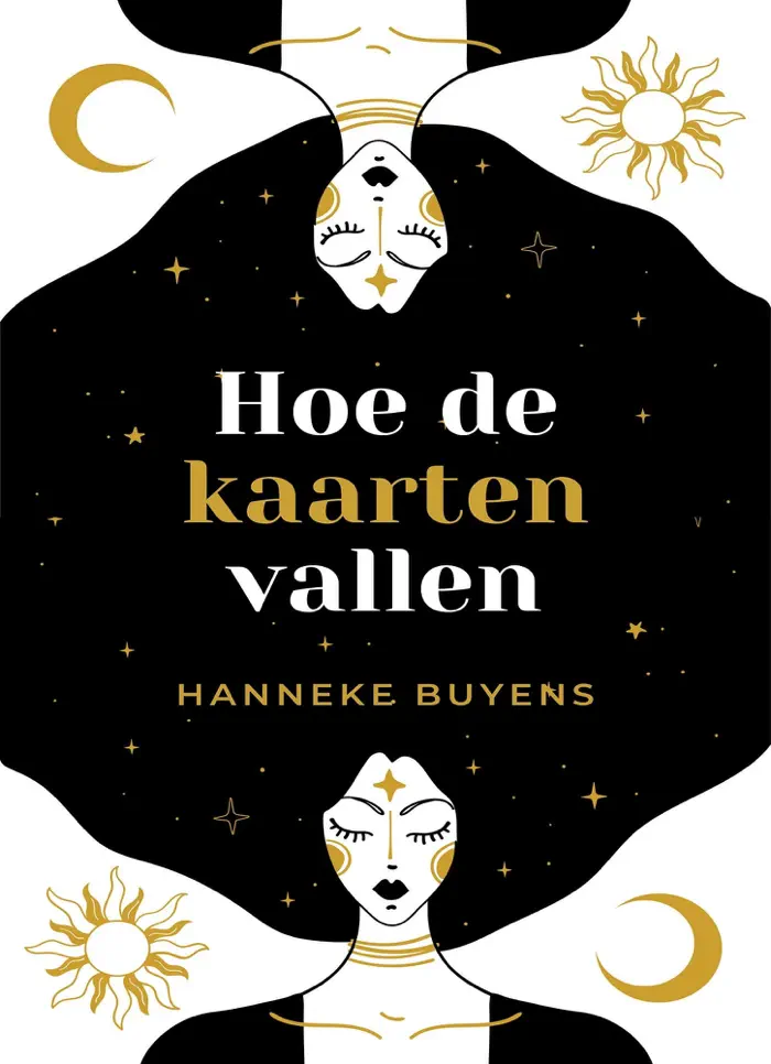 Hoe de kaarten vallen by Hanneke Buyens, book cover