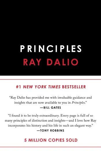 Principles: Life and Work by Ray Dalio, book cover