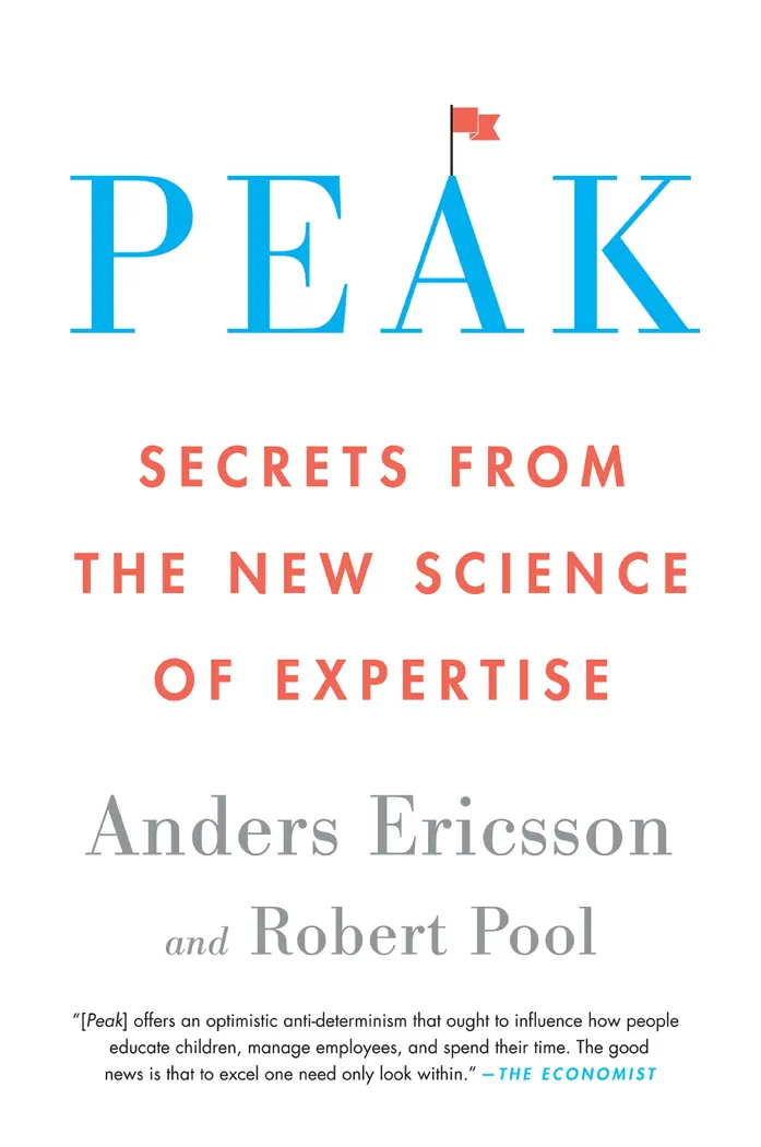 Peak by Anders Ericsson, book cover