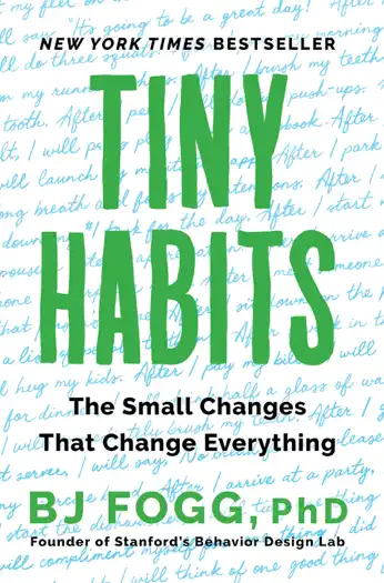 Tiny Habits by BJ Fogg, book cover