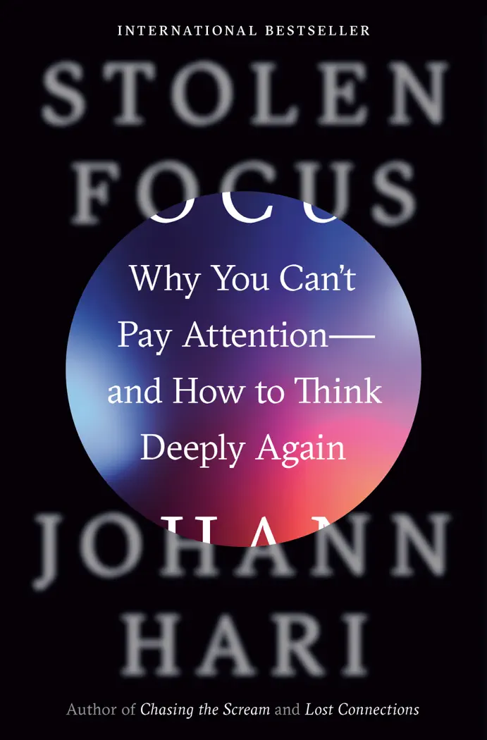 Stolen Focus by Johann Hari, book cover
