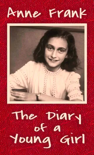 The Diary of a Young Girl by Anne Frank, book cover