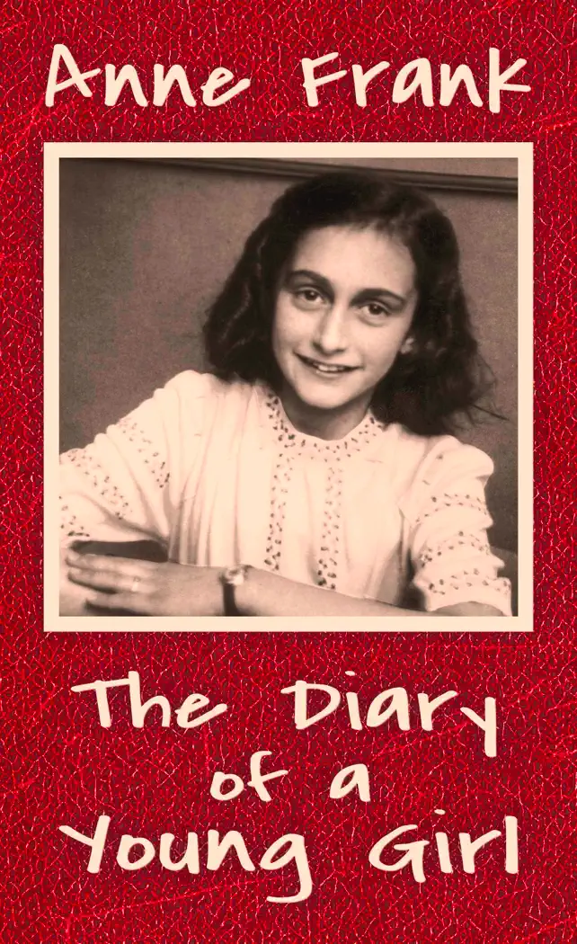 The Diary of a Young Girl by Anne Frank, book cover