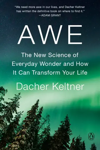 Awe by Dacher Keltner, book cover
