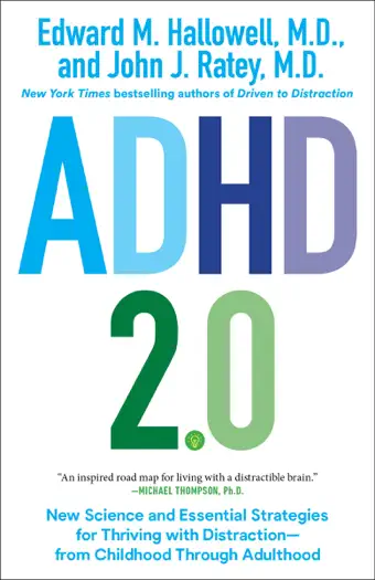 ADHD 2.0 by John Ratey and Edward Hallowell, book cover