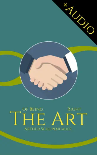 The Art of Being Right by Arthur Schopenhauer, book cover