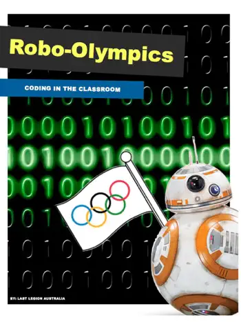 Robo Olympics by Benjamin Pisani, book cover