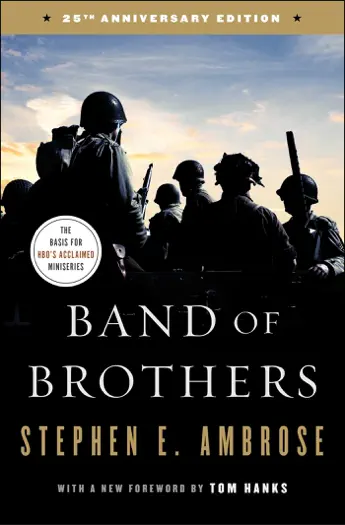 Band of Brothers by Stephen E. Ambrose, book cover