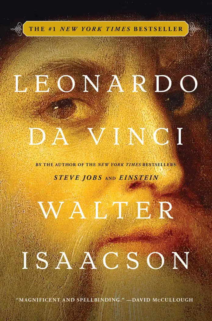 Leonardo da Vinci by Walter Isaacson, book cover