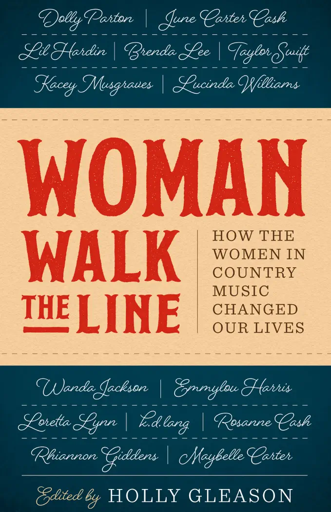 Woman Walk the Line by Holly Gleason, book cover