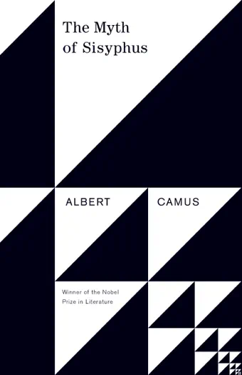 The Myth of Sisyphus by Albert Camus, book cover
