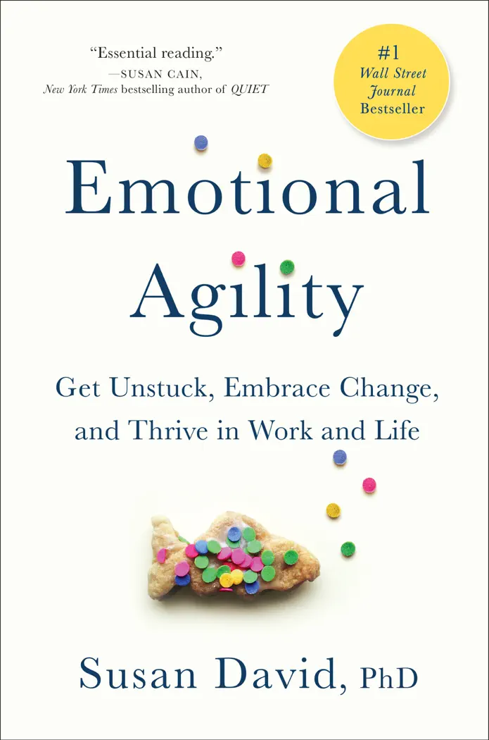 Emotional Agility by Susan David, book cover