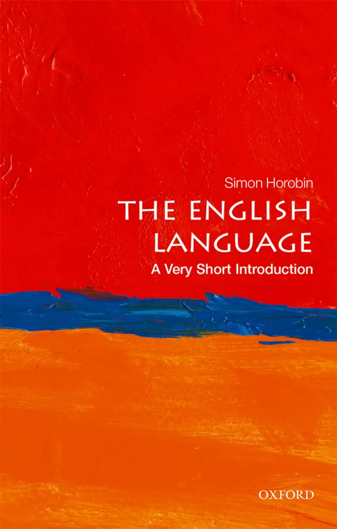The English Language by Simon Horobin, book cover