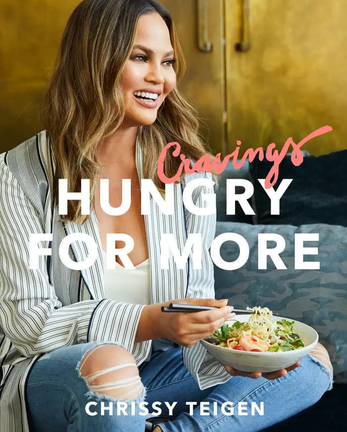 Cravings: Hungry for More by Chrissy Teigen & Adeena Sussman, book cover