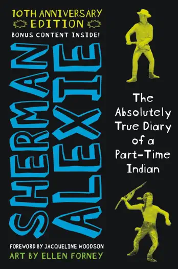 The Absolutely True Diary of a Part-Time Indian by Sherman Alexie, book cover