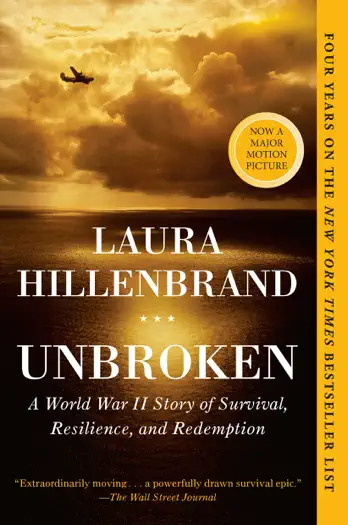 Unbroken by Laura Hillenbrand, book cover