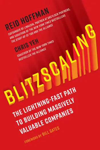 Blitzscaling by Reid Hoffman and Chris Yeh, book cover