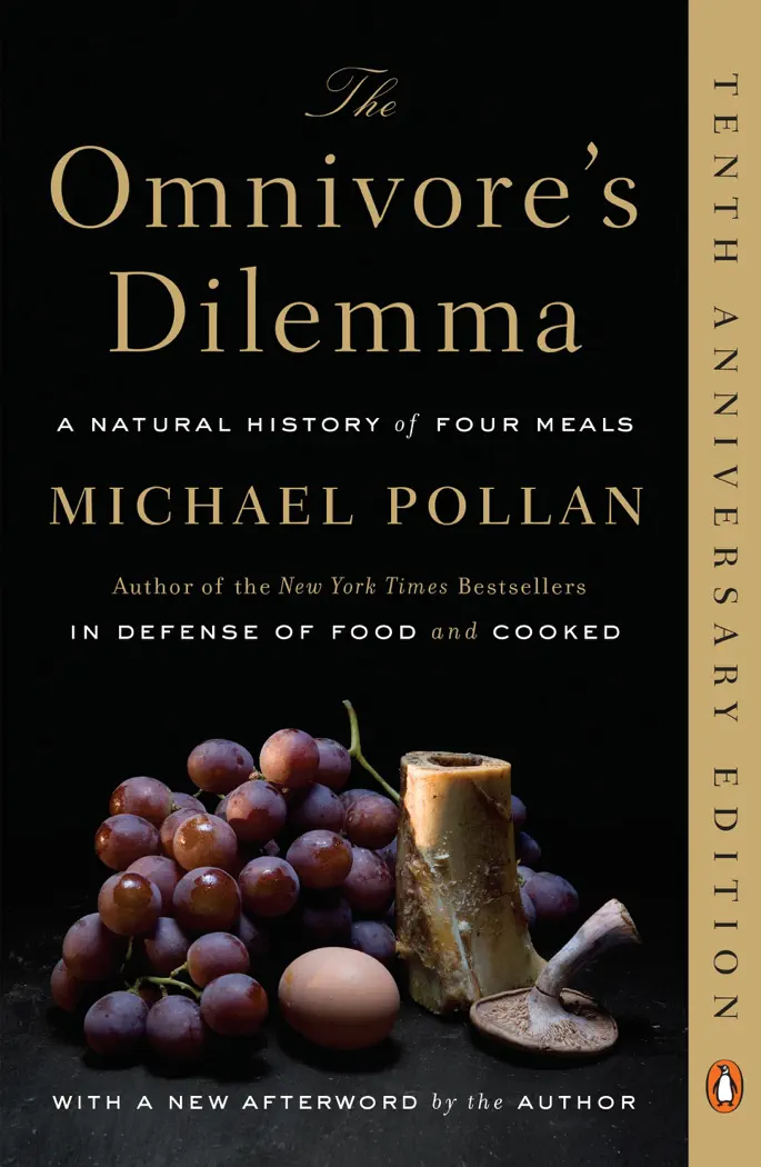 The Omnivore's Dilemma by Michael Pollan, book cover