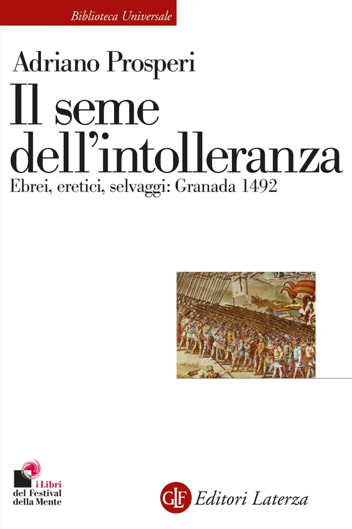 Il seme dell'intolleranza by Adriano Prosperi, book cover