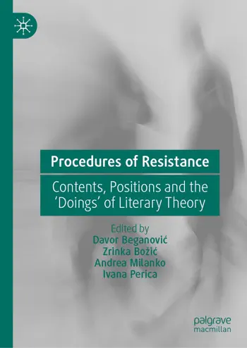 Procedures of Resistance by Davor Beganović, Zrinka Božić, Andrea Milanko & Ivana Perica, book cover