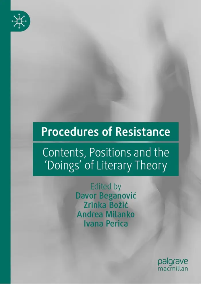 Procedures of Resistance by Davor Beganović, Zrinka Božić, Andrea Milanko & Ivana Perica, book cover