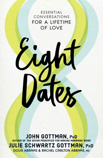 Eight Dates by John Gottman, Julie Schwartz Gottman, et al., book cover