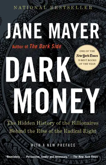 Dark Money by Jane Mayer, book cover