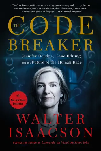 The Code Breaker by Walter Isaacson, book cover