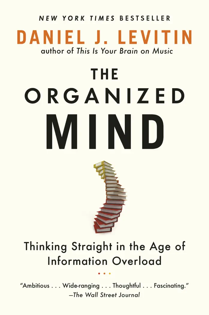 The Organized Mind by Daniel J. Levitin, book cover