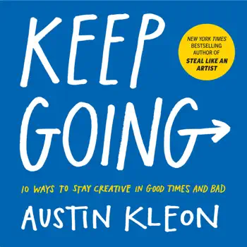 Keep Going by Austin Kleon, book cover