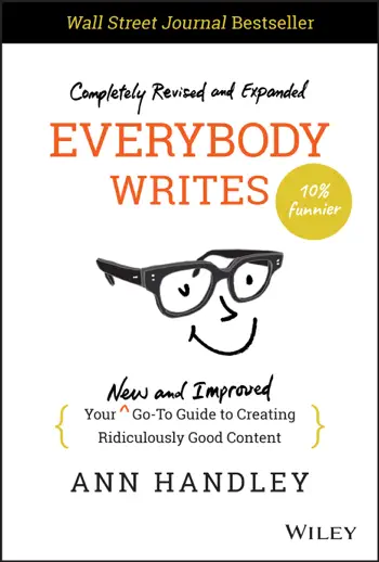 Everybody Writes by Ann Handley, book cover
