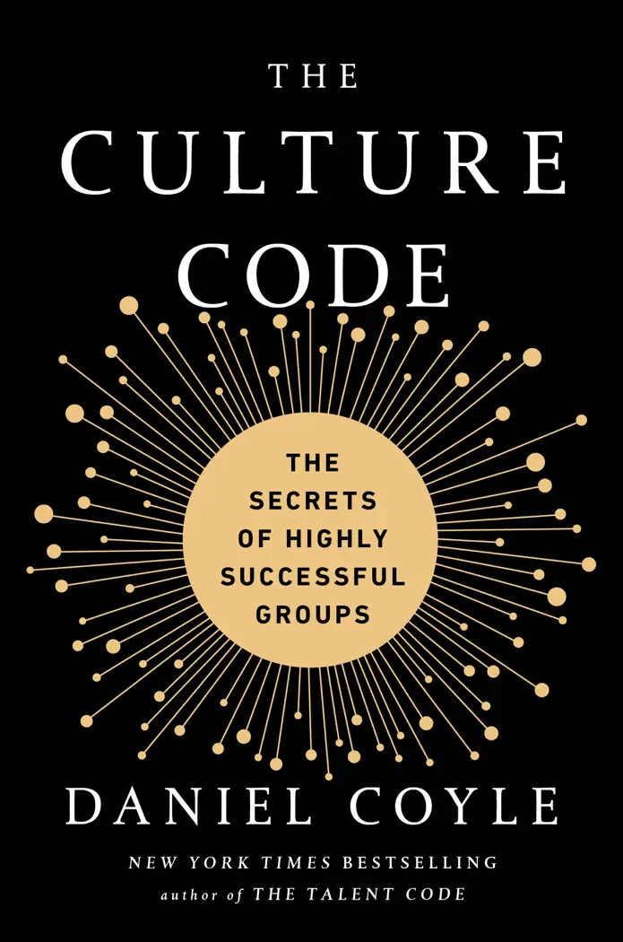 The Culture Code by Daniel Coyle, book cover